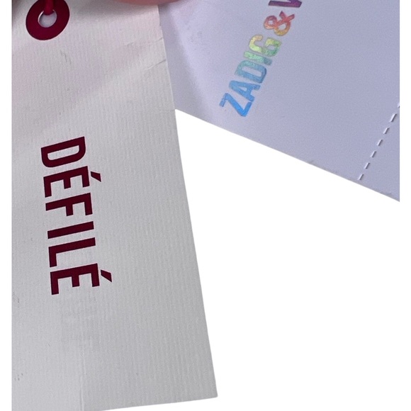 Zadig &Voltaire Ecru Jacquard Fringe Pants /SzFr36/US4 ret $498 NWT! EPIC🔥🎁 - Picture 8 of 9